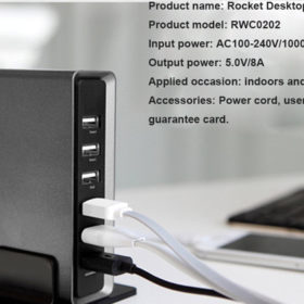 Rock Rocket Desktop Charger (Six Port)